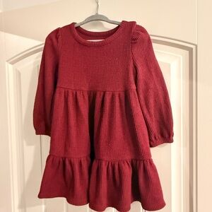 Cat & Jack Burgundy Knit Dress